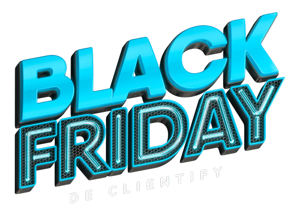 Banner Black Friday de Clientify