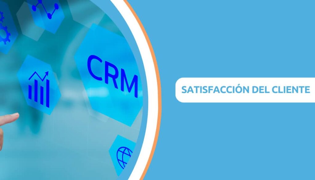 Tarjeta sobre la satisfacción del cliente para el blog