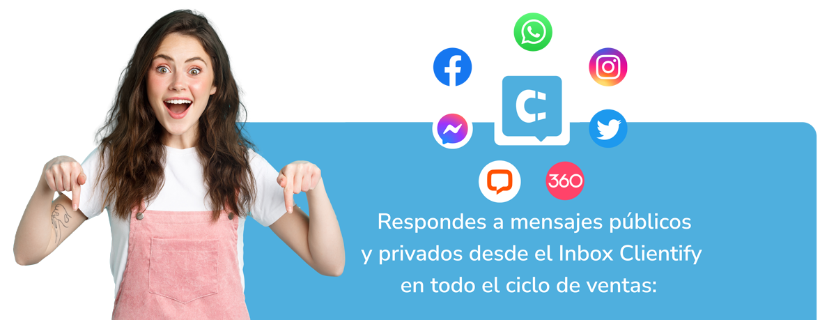 banner chica -Clientify, CRM