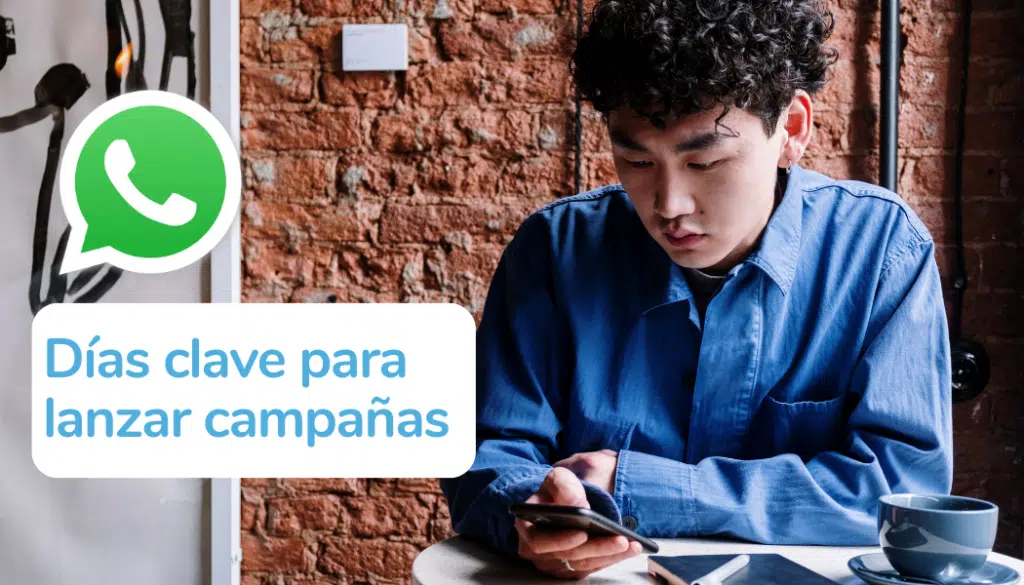 Tarjeta días clave para hacer WhatsApp Marketing