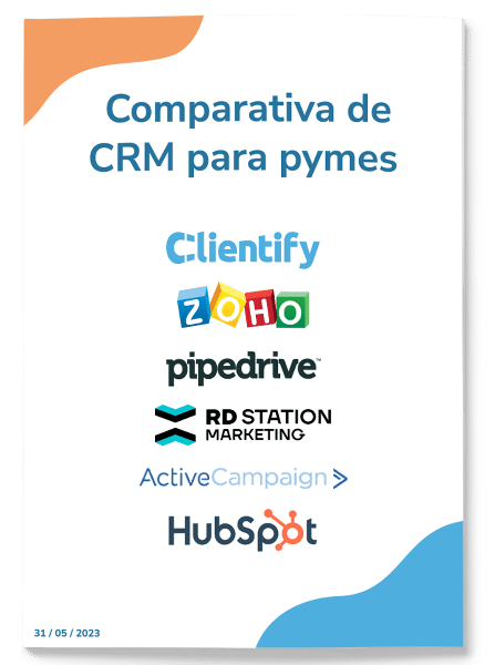 Mockup comparativaCRM -Clientify, CRM