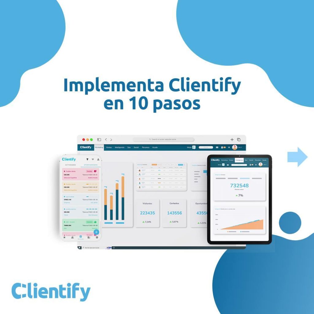 Implementa Clientify en 10 pasos