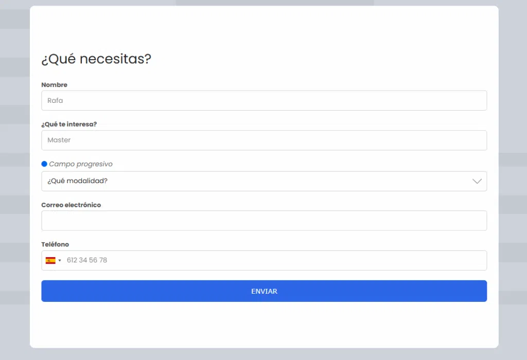 education form