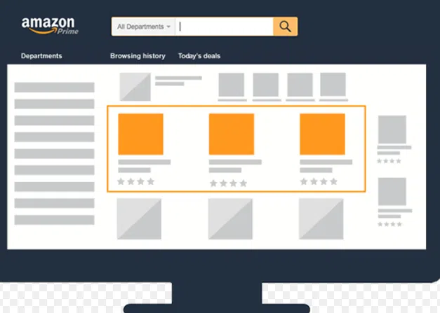 publicidades en market places amazon