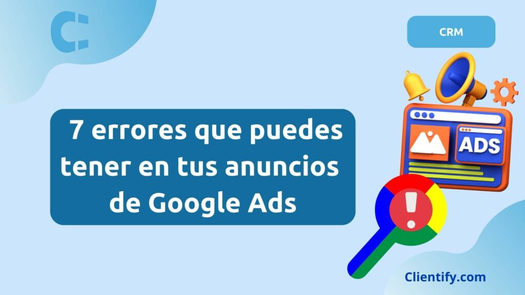 Errores Comunes En Google Ads