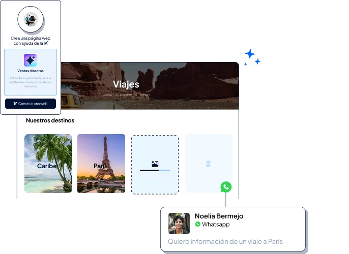 landings con ia -Clientify, CRM