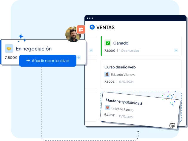oportunidades -Clientify, CRM