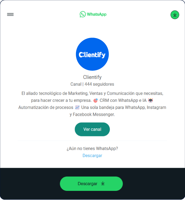 wp typ -Clientify, CRM
