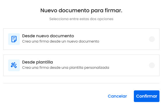Firma electronica en crm