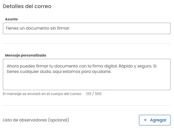 Firma electronica en crm