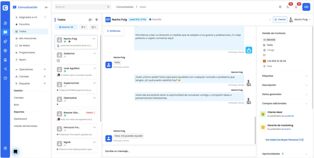 base demo imagen -Clientify, CRM