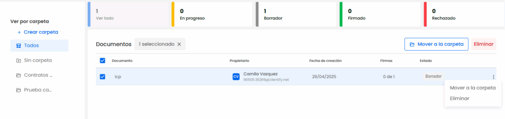 firma electronica 1 -Clientify, CRM