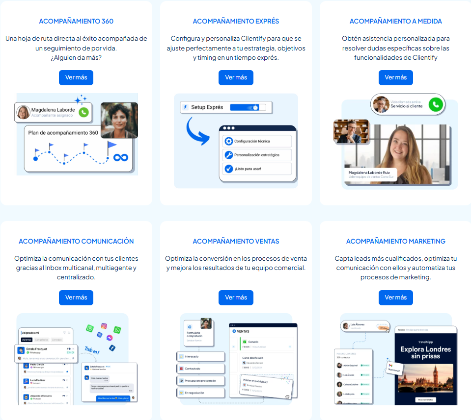 acompañamiento clientify