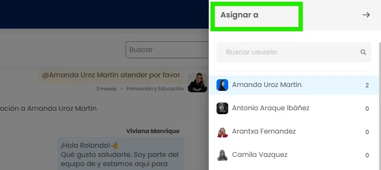 inbox multiusuario