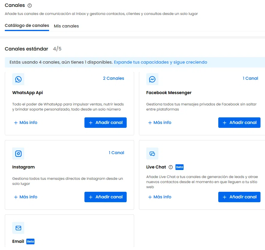 canales de comunicacion con clientes