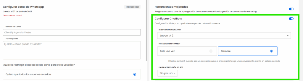 conecta tu chatbot de whatsapp al inbox