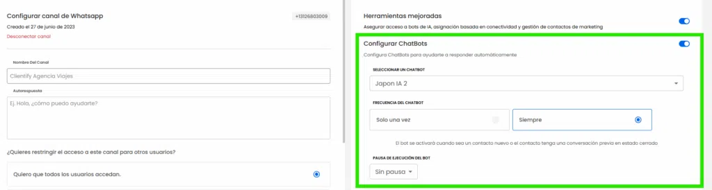 conecta tu chatbot de whatsapp al inbox
