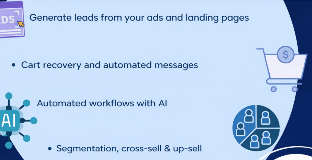 WhatsApp strategy for SMBs: how to attract, sell and retain more customers 2 ads ingles