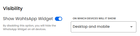 WhatsApp widget: how to install WhatsApp on your website? 4 visibility ingles