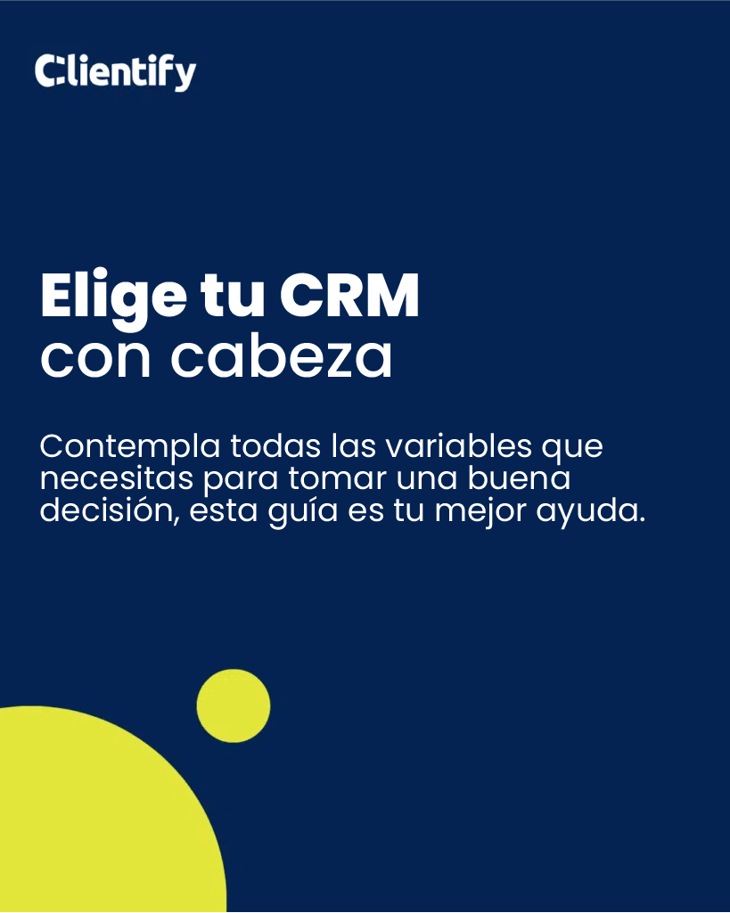 Como elegir CRM 8