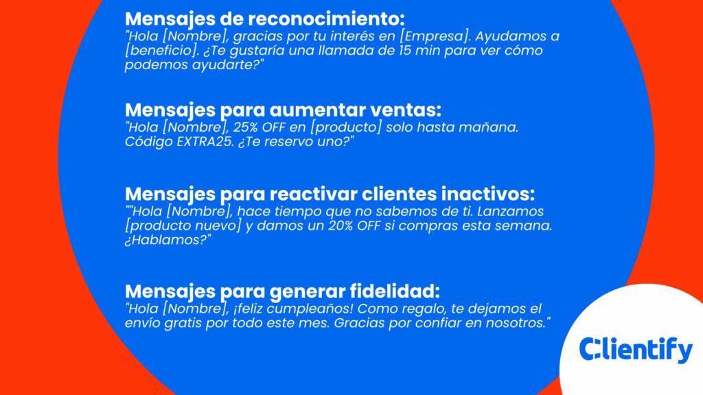 Mensajes de marketing en WhatsApp: cómo aumentar tus ventas 2 mensaje de marketing