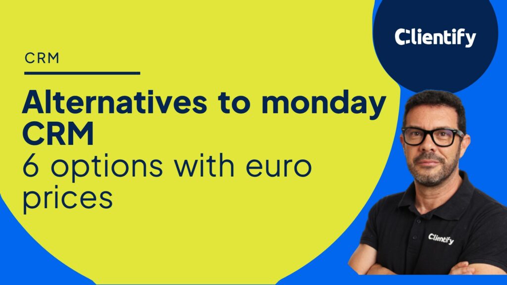 Cover of the article Alternatives to monday CRM, with six options and euro prices checked in September 2026