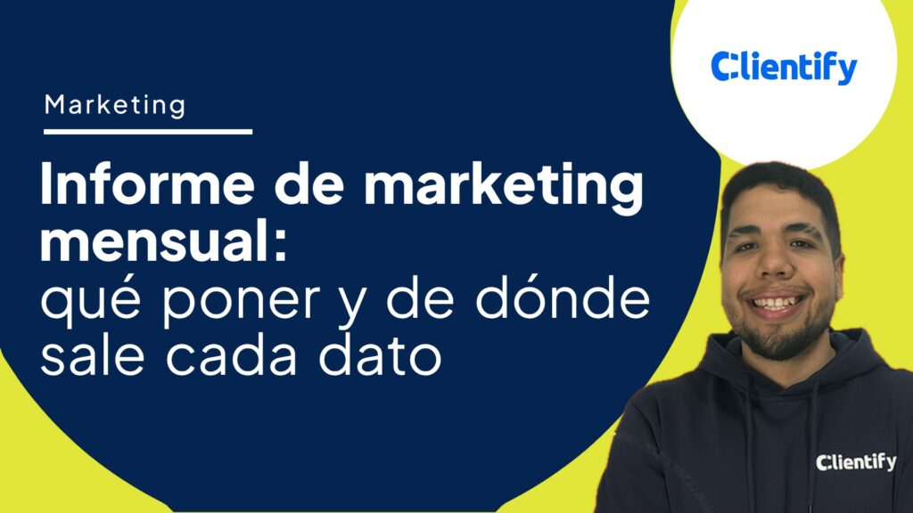 Portada: informe de marketing mensual, qué poner y de dónde sale cada dato, con Manuel Felipe Ortiz